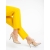 Pantofi dama aurii din material textil Shaira - Kalapod.net