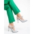 Pantofi dama argintii din material textil Shaira, 6 - Kalapod.net