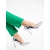 Pantofi dama argintii din material textil Shaneka, 3 - Kalapod.net