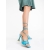 Sandale dama albastre deschis din material textil Shadia, 2 - Kalapod.net