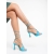 Sandale dama albastre deschis din material textil Shadia, 4 - Kalapod.net