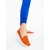 Espadrile dama portocalii din piele ecologica Luisa, 2 - Kalapod.net