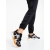 Pantofi sport dama negri din piele ecologica si material textil Gapo, 3 - Kalapod.net