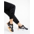Pantofi sport dama negri din piele ecologica si material textil Gapo, 4 - Kalapod.net