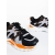 Pantofi sport dama negri din piele ecologica si material textil Gapo, 6 - Kalapod.net
