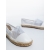 Espadrile copii albe din piele ecologica si material textil Guapissima, 4 - Kalapod.net