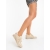 Pantofi sport dama bej din material texti Lizbeth - Kalapod.net