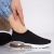 Pantofi sport dama negri din material textil Kirrily, 4 - Kalapod.net