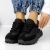 Pantofi sport dama negri din material textil Sorant, 3 - Kalapod.net