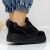 Pantofi sport dama  negri din piele ecologica si material textil Agatina, 5 - Kalapod.net