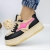 Pantofi sport dama maro din piele ecologica si material textil Agatina, 2 - Kalapod.net