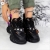 Pantofi sport dama din piele ecologica negri Orsana, 3 - Kalapod.net