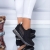 Pantofi sport dama negri din material textil Suraine, 3 - Kalapod.net