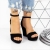 Sandale dama cu platforma negre din piele ecologica Arana, 2 - Kalapod.net