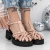 Sandale dama cu toc si platforma bej din piele ecologica lacuita Starla - Kalapod.net Sandale dama cu toc si platforma bej din piele ecologica lacuita Starla - Kalapod.net