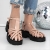 Sandale dama cu toc si platforma bej din piele ecologica lacuita Starla, 3 - Kalapod.net Sandale dama cu toc si platforma bej din piele ecologica lacuita Starla, 3 - Kalapod.net