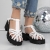Sandale dama cu toc si platforma albe din piele ecologica lacuita Starla, 3 - Kalapod.net Sandale dama cu toc si platforma albe din piele ecologica lacuita Starla, 3 - Kalapod.net