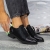 Pantofi casual dama negri din piele ecologica Ivetta - Kalapod.net