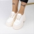 Pantofi casual dama bej din piele ecologica Syeira - Kalapod.net