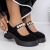 Pantofi casual dama negri din material textil Viridia, 2 - Kalapod.net