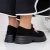 Pantofi casual dama negri din material textil Viridia, 4 - Kalapod.net