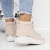 Pantofi sport dama bej din piele ecologica Envera, 3 - Kalapod.net