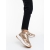 Pantofi sport dama aurii din material textil si material sintetic Varava, 3 - Kalapod.net