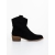 Botine dama negre din material textil Cosara, 5 - Kalapod.net