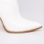 Botine dama cu toc albe din piele ecologica lacuita Zenara, 5 - Kalapod.net