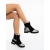 Ghete dama negre cu gri din piele ecologica si material textil Vitara, 4 - Kalapod.net