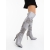 Cizme dama cu toc gri din material textil Maravibe, 3 - Kalapod.net