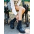 Pantofi casual dama negre din piele ecologica si material textil Dallas, 2 - Kalapod.net