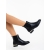 Botine dama negre din piele ecologica Perdona, 4 - Kalapod.net
