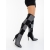 Cizme dama cu toc negre din material textil Maravibe, 3 - Kalapod.net