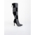 Cizme dama cu toc negre din material textil Maravibe, 5 - Kalapod.net