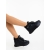 Pantofi sport dama negri din piele ecologica Esarai, 4 - Kalapod.net