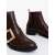 Botine dama maro din piele ecologica Vitera, 6 - Kalapod.net
