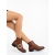 Botine dama camel  din piele ecologica Vitera, 6 - Kalapod.net