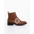 Botine dama camel  din piele ecologica Vitera, 8 - Kalapod.net