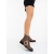 Botine dama khaki din piele ecologica Vitera - Kalapod.net