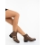 Botine dama khaki din piele ecologica Vitera, 3 - Kalapod.net
