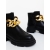 Botine dama negre din piele ecologica Vigora, 9 - Kalapod.net