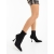 Botine dama negre din material textil Adisia - Kalapod.net