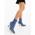 Botine dama albastre din material textil Adisia, 2 - Kalapod.net