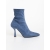 Botine dama albastre din material textil Adisia, 5 - Kalapod.net