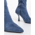 Botine dama albastre din material textil Adisia, 6 - Kalapod.net