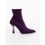 Botine dama mov din material textil Adisia, 5 - Kalapod.net