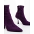 Botine dama mov din material textil Adisia, 6 - Kalapod.net