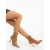 Botine dama bej din material textil Adisia, 3 - Kalapod.net