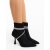 Botine dama negre din material textil Lunima, 4 - Kalapod.net